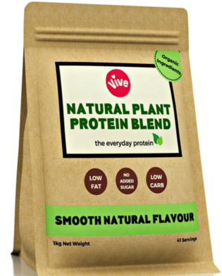 Sweetener-free Vegan Protein Powder, Smooth Natural - Veganism (440x400), Png Download