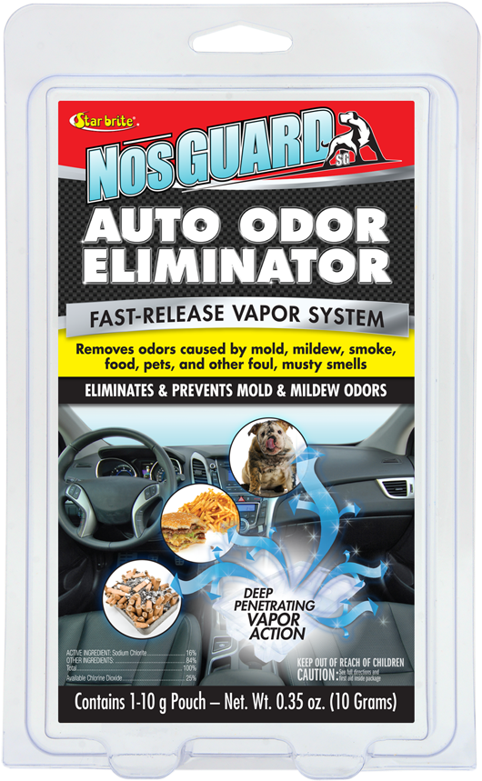 Do It Yourself Clo2 Odor Control System - Star Brite Nosguard Sg Auto Odor Eliminator - Fast-release (554x900), Png Download