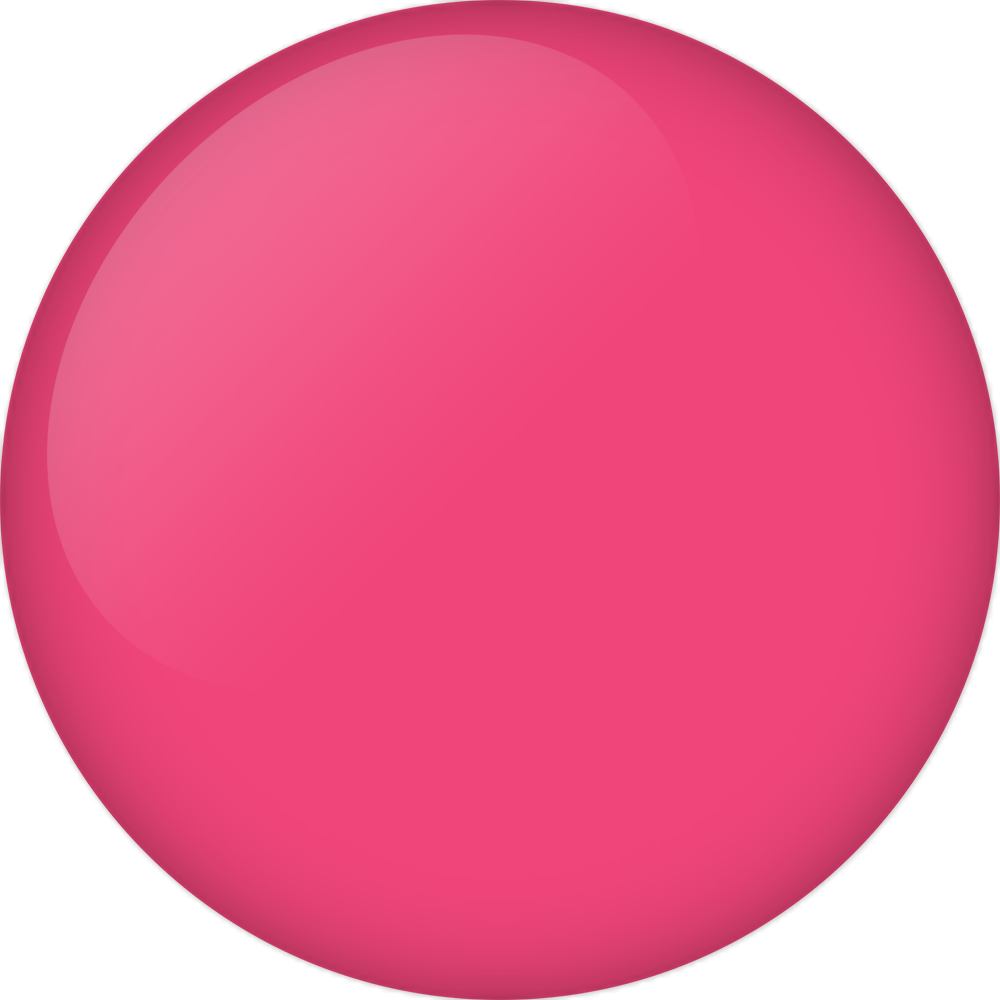 Gel Ii Neon Light Pink Gel G107 - Cherry (1000x1000), Png Download