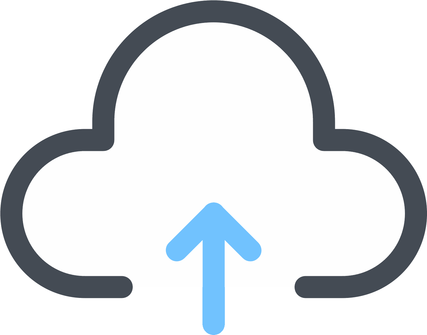 Upload To Cloud Icon - Icon (1600x1600), Png Download