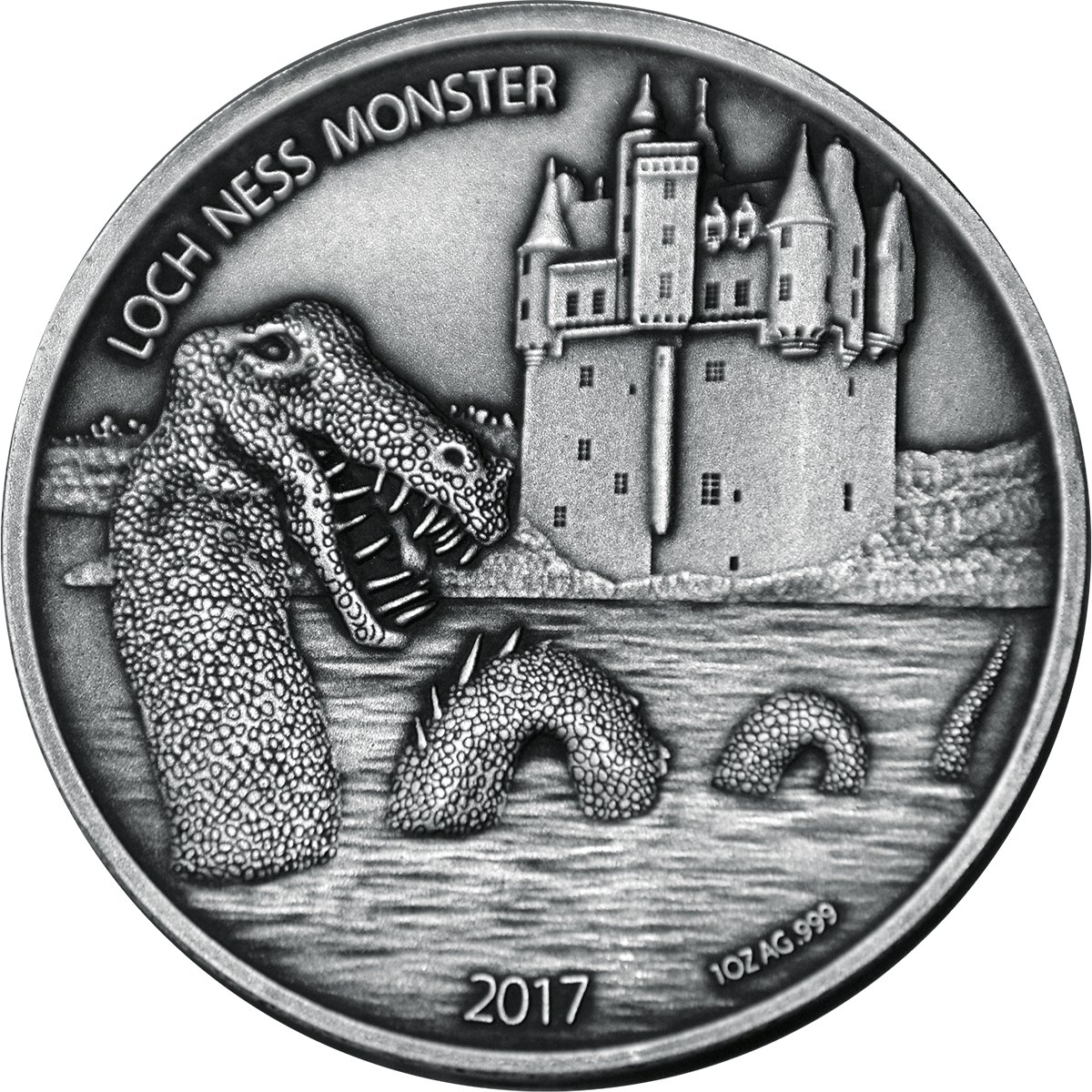 Loch Ness Monster - Loch Ness Monster Coin (1200x1200), Png Download