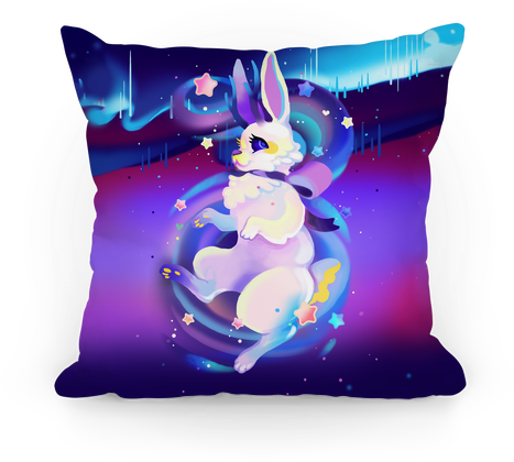 Neon Rainbow Jackalope Pillow - Neon Rainbow Jackalope Tote Bag: Funny Tote Bag From (484x484), Png Download