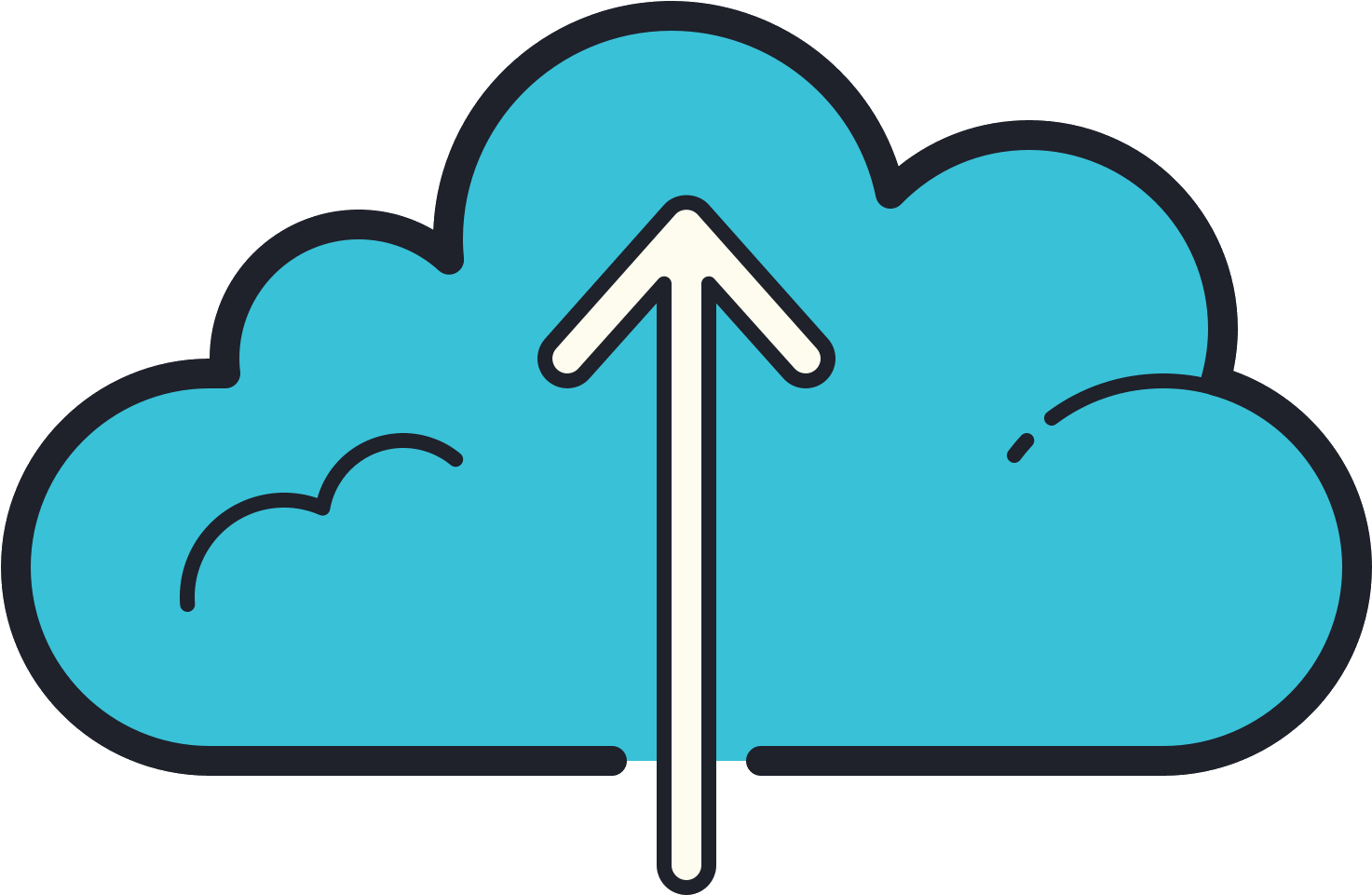 Upload To Cloud Icon - Information (1600x1600), Png Download