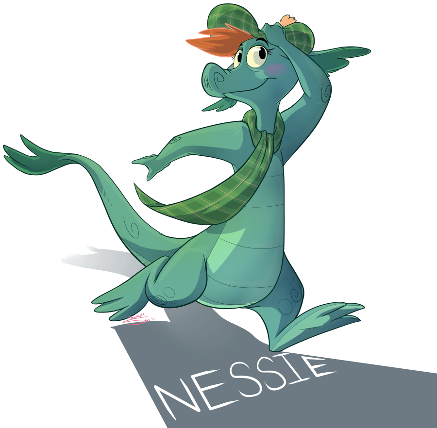 By Thorn Fur Affinity Dot Net - Loch Ness Monster Anthro (900x882), Png Download
