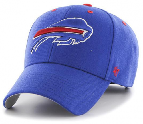 '47 Brand Buffalo Bills Nfl Audible Mvp Adjustable - Buffalo Bills Hat L47 Adjustable Audible Cap, Blue (500x600), Png Download