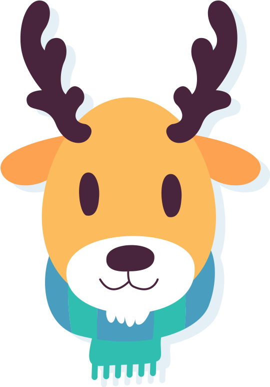 Winter Animals Clipart At Getdrawings - Winter Animal Clip Art (612x792), Png Download