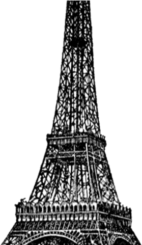 Drawn Eiffel Tower Highfill - Eiffel Tower (640x480), Png Download
