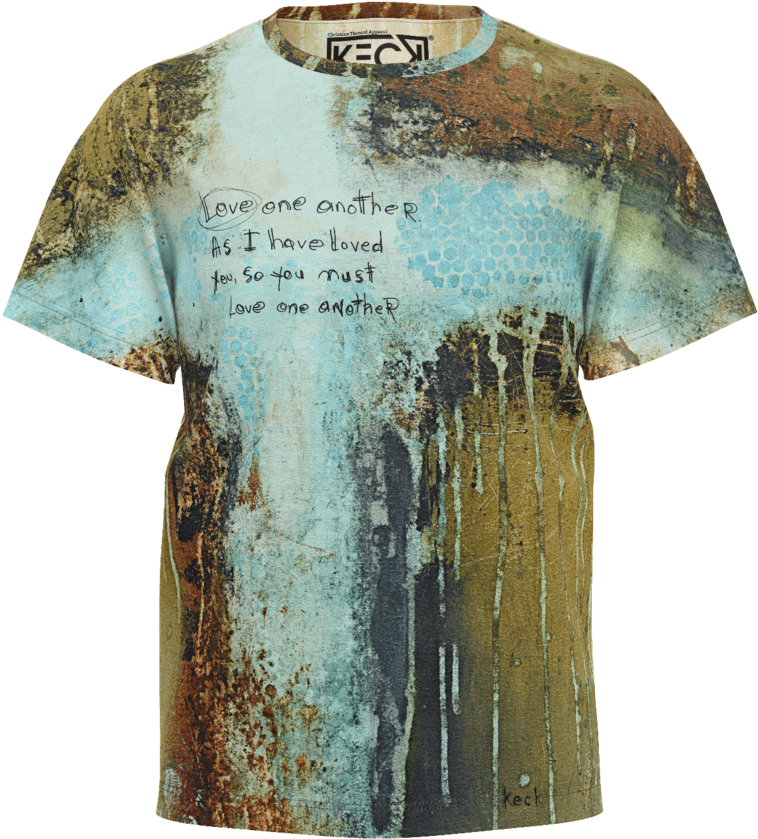 Scripture T-shirt's For Boy's - John 13 (1024x1024), Png Download