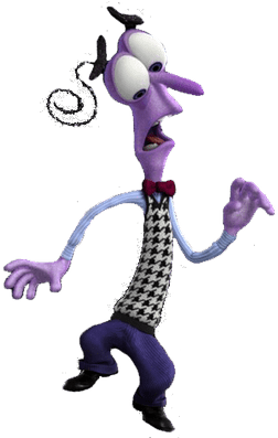 Fear Jumping - Inside Out Fear Png (400x400), Png Download