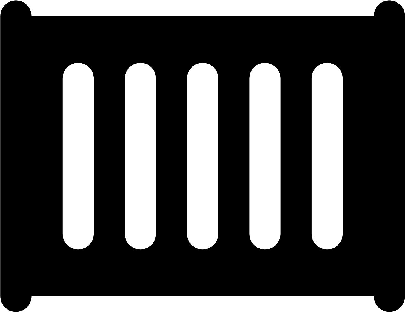 This Icon For Shipping Container Is Basically A Rectangle - Icon (1600x1600), Png Download