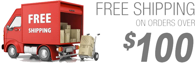 Free Shipping On Orders Over $100 - Free Delivery On Orders Over 25 (740x317), Png Download