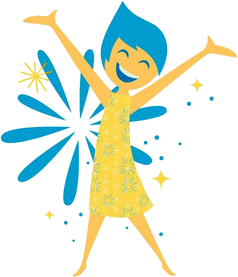 Clipart Inside Out - Joy Clipart (505x576), Png Download