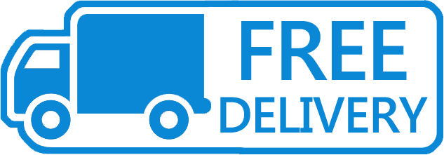 Buy Online - Free Delivery Sign Png (633x221), Png Download