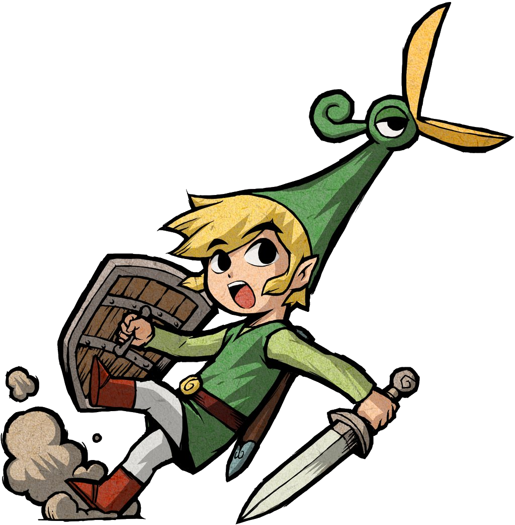 The Legend Of Zelda Png - Zelda The Minish Cap Sword (1024x1042), Png Download