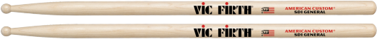 Image Of Joe Porcaro Drum Sticks - Vic Firth 2bn American Classic Hickory (530x371), Png Download