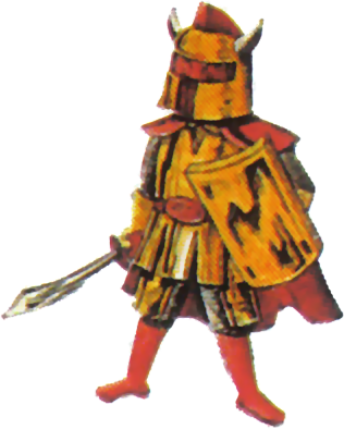 Darknut - Legend Of Zelda Enemies Art (316x394), Png Download