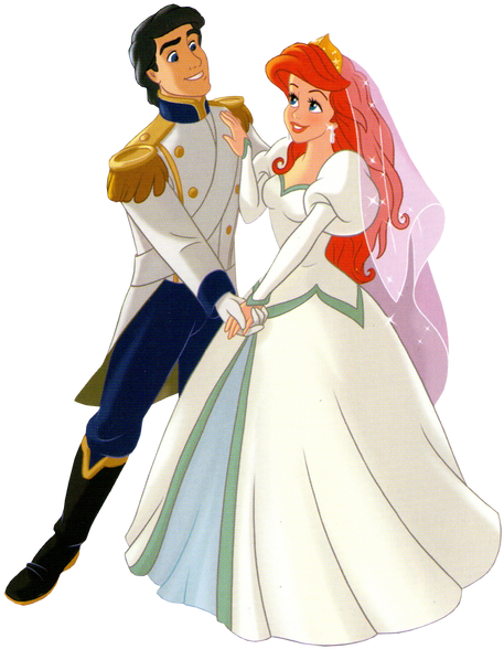 Princesses Disney Fond D'écran Probably With A Polonaise - Disney Princess With Prince Png (467x600), Png Download
