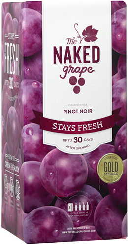 Naked Grape Cabernet Sauvignon, California - 3 L Box (314x496), Png Download