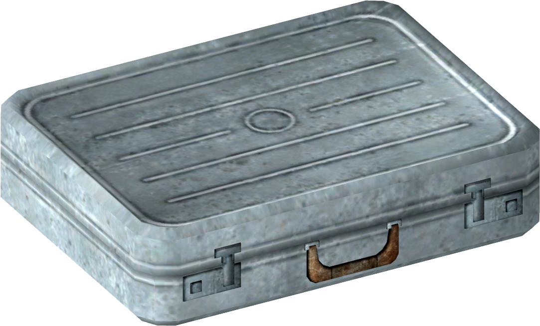Intel Suitcase - Fallout 4 Suitcase (1167x714), Png Download