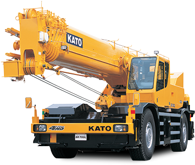Sr-700l - Crane Kato 70 Ton (400x350), Png Download