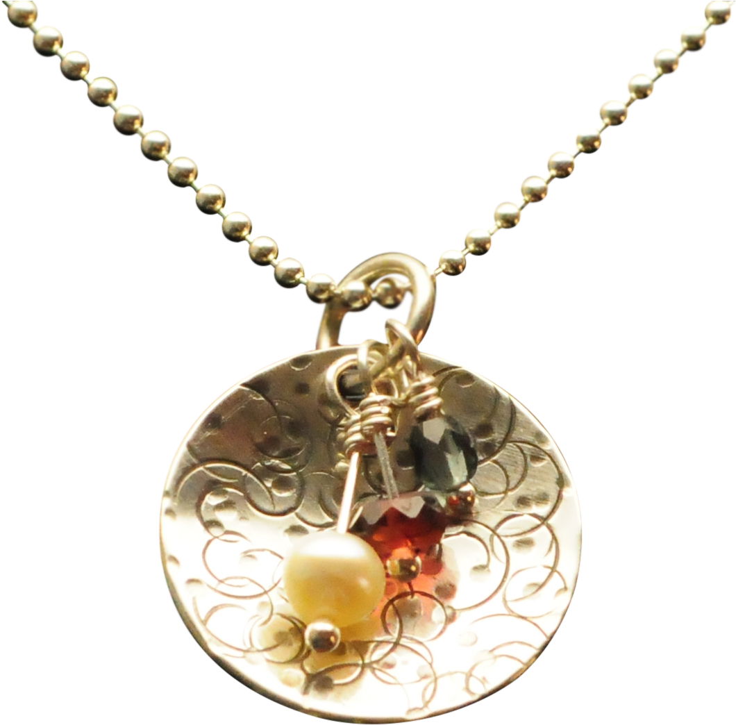 Silver Jewelry, Dona Miller - Maa Durga Locket In Gold (1177x1177), Png Download