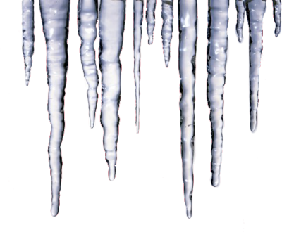 Icicles Png Image - Icicles Png (400x330), Png Download
