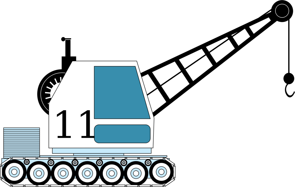 Crane Computer Icons Drawing Construction Can Stock - Construction Kren Png (1181x750), Png Download
