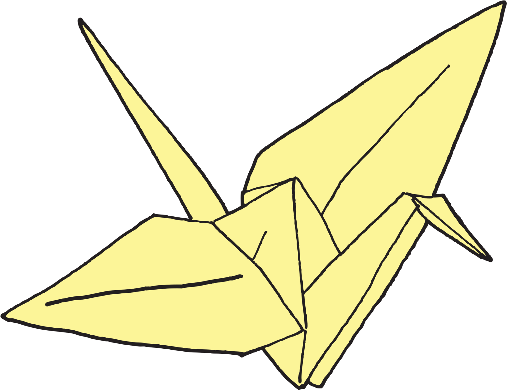 Paper Crane (2048x2048), Png Download