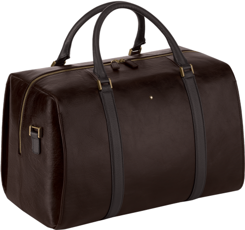 Ilaria Urbinati X Montblanc, 1926 Montblanc Heritage - Mont Blanc Bag Brown Leather (500x500), Png Download