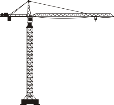 Mobile Crane Computer Icons Heavy Machinery Orizuru - Crane Clipart (368x340), Png Download