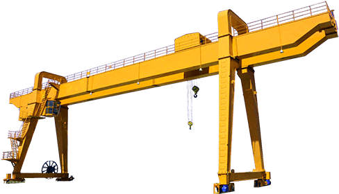 Gantry Crane (500x292), Png Download