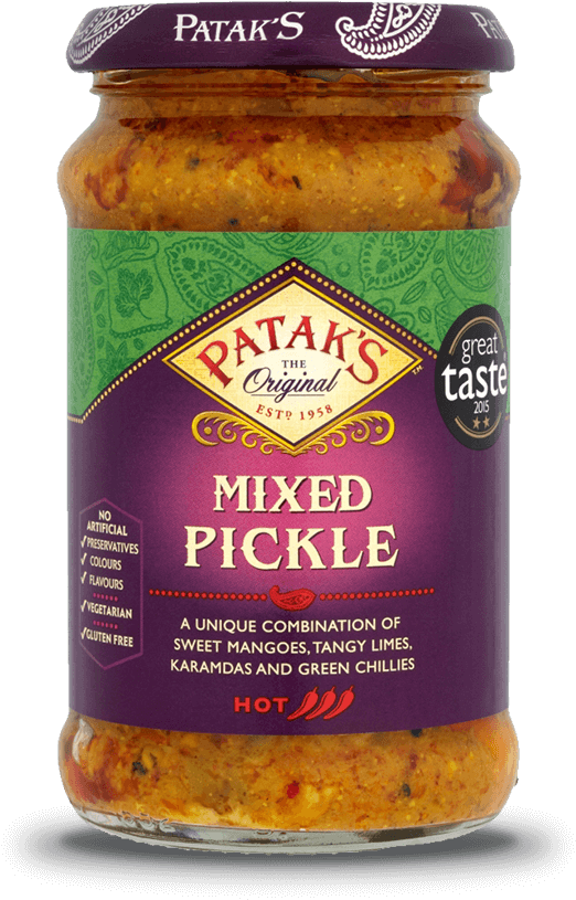 Recipes Featuring This Product - Patak's Mixed Pickle (541x819), Png Download