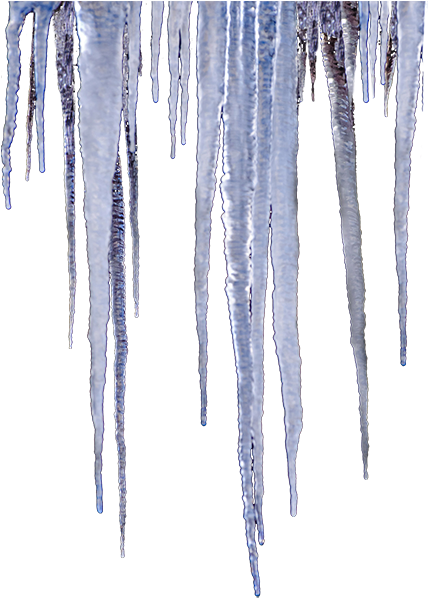 Icicles Drawing Fake - Winter Png Tumblr Transparent (430x650), Png Download