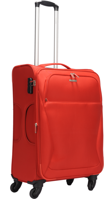 Luggage Png Free Download - Red Luggage Png (600x901), Png Download