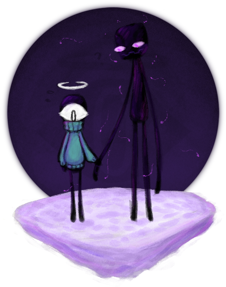Enderfriend - Illustration (850x963), Png Download