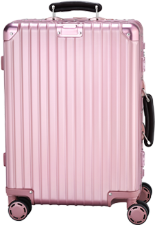 Aluminium Alloy Frame Luggage - Aluminium (500x500), Png Download