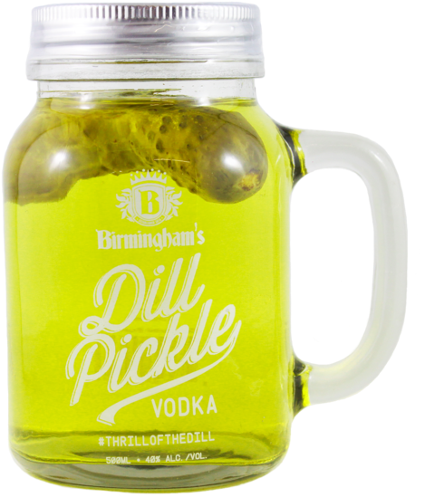 Birmingham's Dill Pickle Vodka - Openclipart (500x573), Png Download