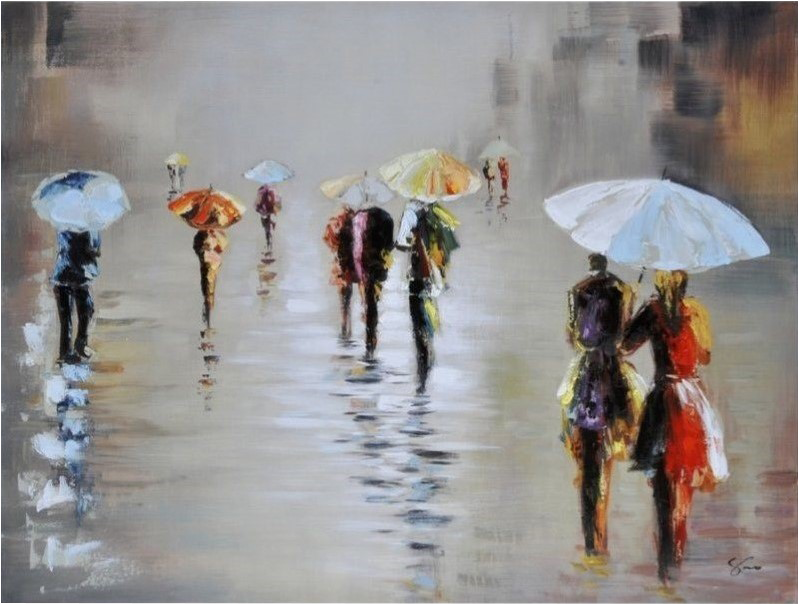 Renwil Rawhide Rain Wall Art | Ol1014 (798x798), Png Download