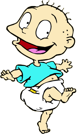 Pickle Clipart Huge - Tommy Rugrats (270x468), Png Download