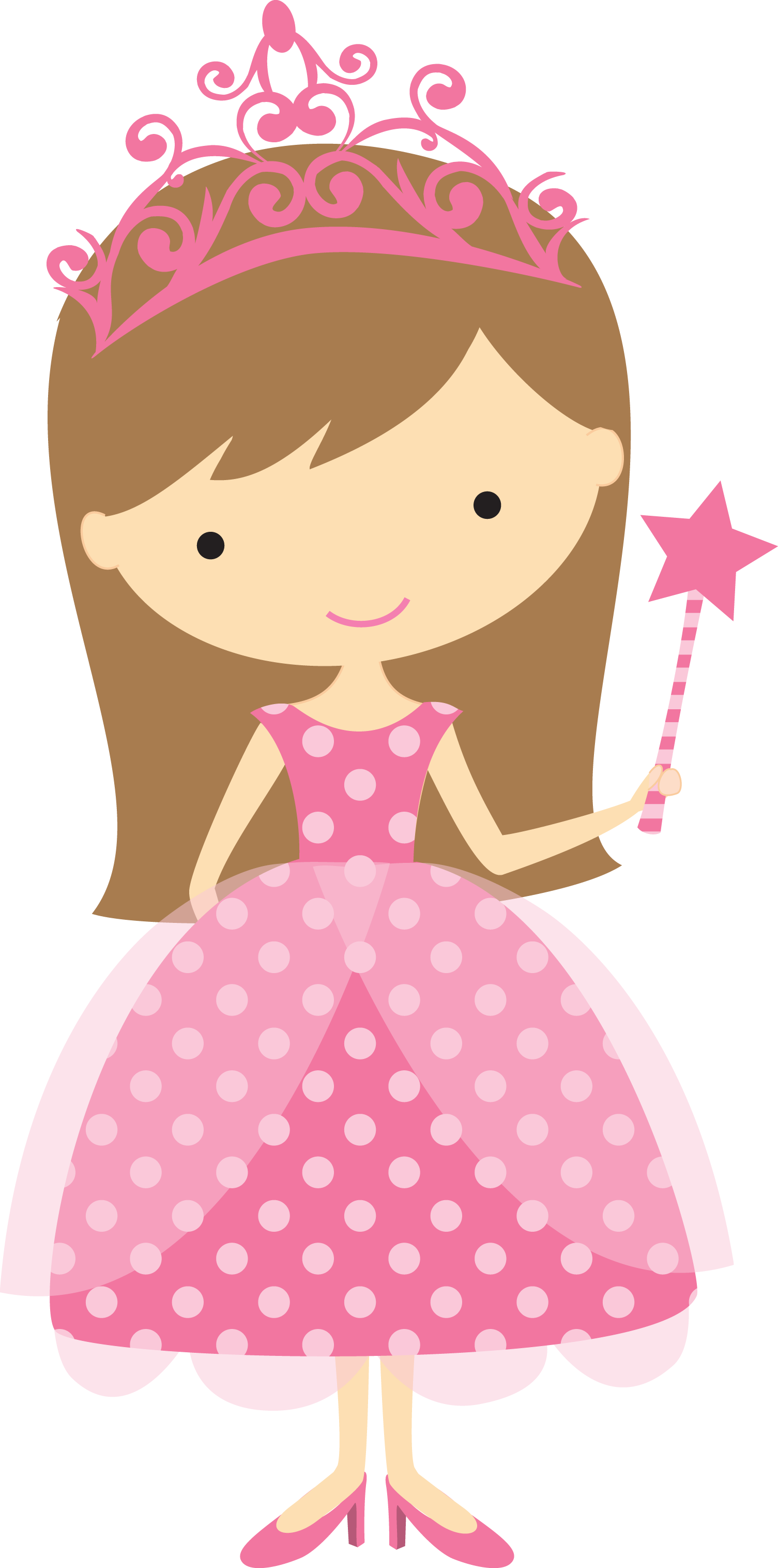 Princess Disney Cutes Ii Minus - Princess Clipart (1505x3031), Png Download