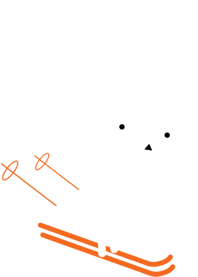 Icicle - Ski Bunny Png (516x600), Png Download