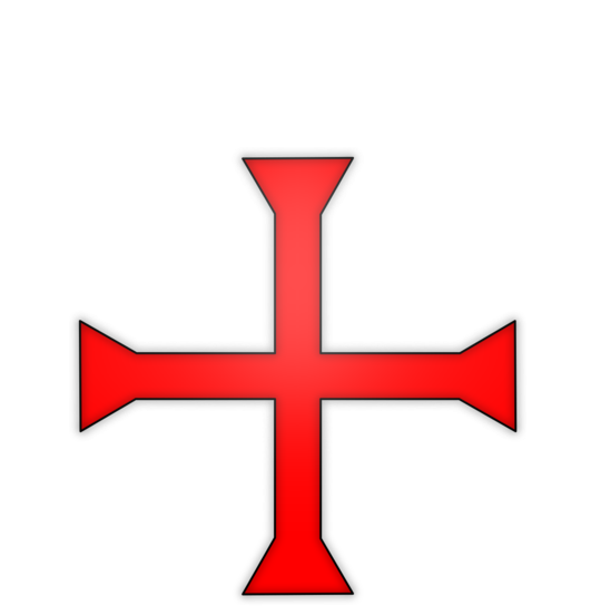 Christian Cross Jerusalem Cross American Red Cross - Templar Cross Transparent (530x750), Png Download