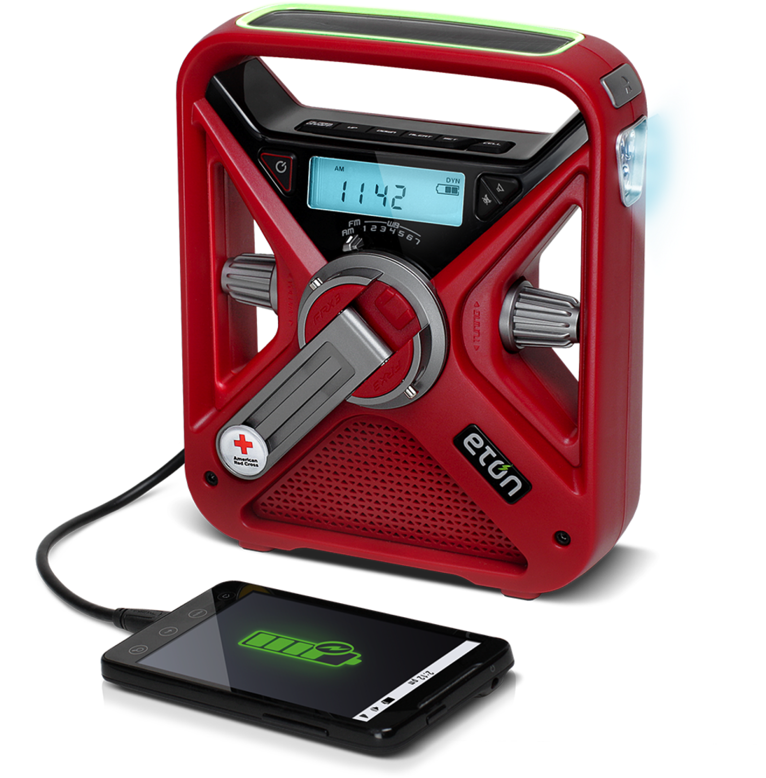 American Red Cross Frx3 Multi-powered Weather Alert - American Red Cross Frx3 Weather Alert Radio (2000x2000), Png Download