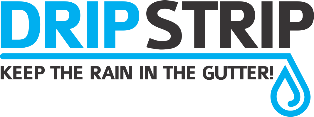 Drip Strip Stop Water Getting Behind Your Gutter - Water (1069x398), Png Download