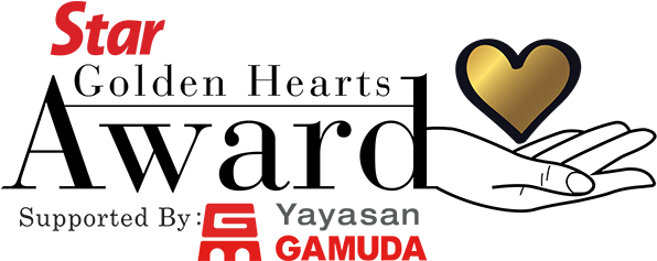 The Star Golden Hearts Award Celebrates Malaysians - Golden Heart Award (595x315), Png Download
