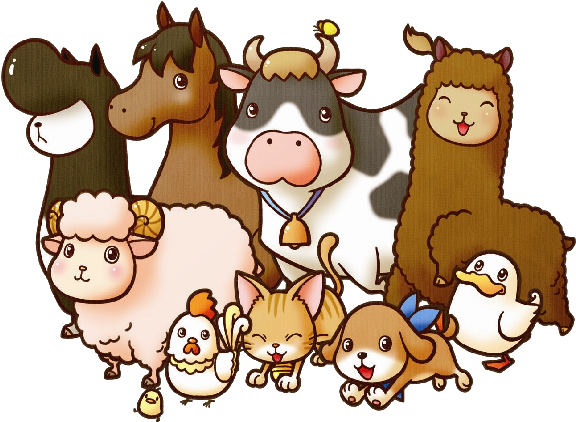 Farm Animals Clipart Png (600x600), Png Download