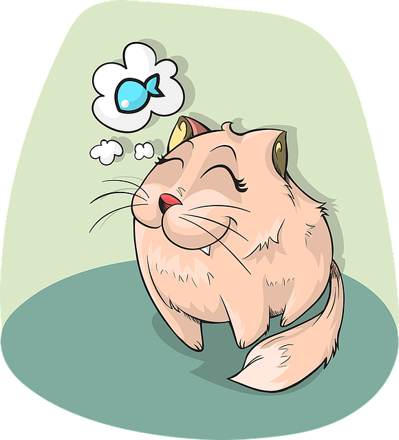 Funny Cat Gif - El Pensamiento En Los Animales (580x640), Png Download