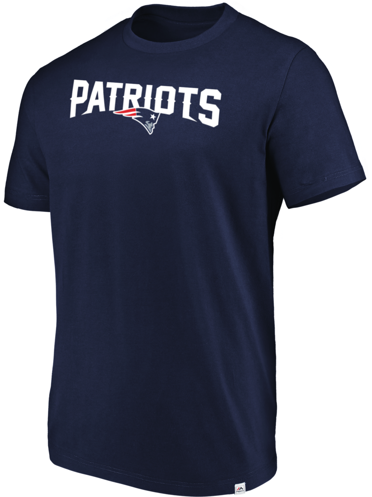 Denver Broncos Majestic Men's Navy Blue Flex Logo T-shirt - Real Madrid Football Shirts (600x600), Png Download