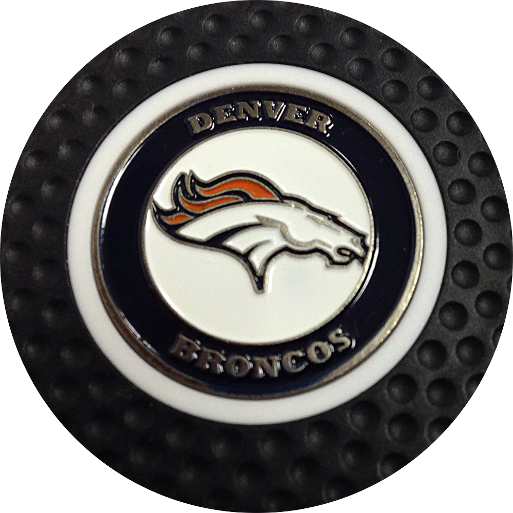 Golf Ball Marker Nfl Denver Broncos (1000x1000), Png Download