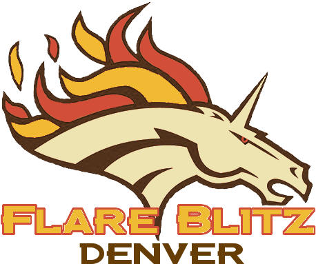 I Run A Pokemon Draft League And Made This Logo For - Denver Broncos Silhouette (462x415), Png Download